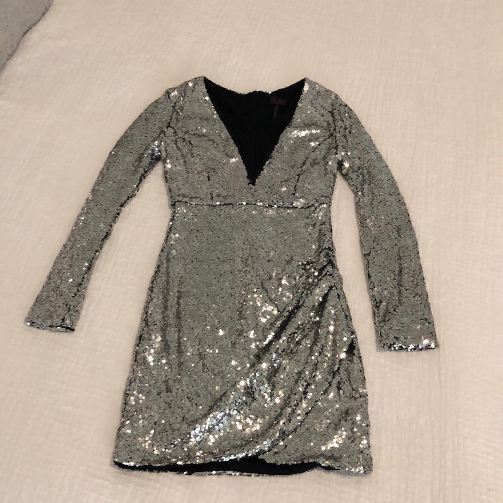 Dress mini Silver size S